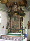 Altar in der Kirche zu Borgvik