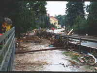 Hochwasserkatastrophe; August 2002