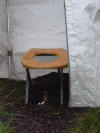 unsere Toilette im Camp I