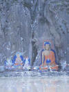 Felsenrelief des Buddha Shakyamuni bei Nethang