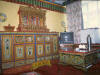 unser tibetisches Zimmer im Hotel Tibet in Shigatse, die Bar(Khlschrank)  war leer