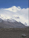 Die schnste Aussicht bis her, der Mont Everest in 15km Entfernung